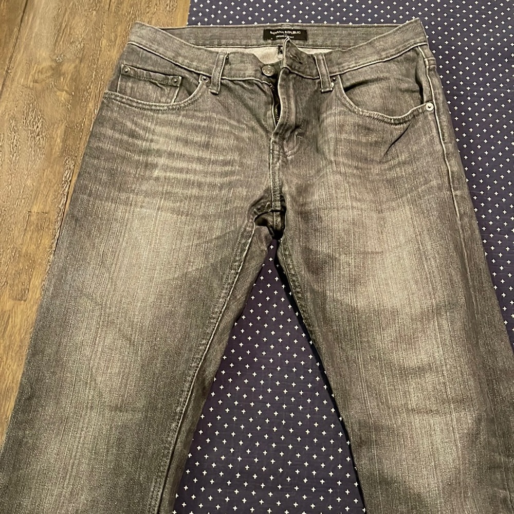 Banana Republic Black Denim. 29x32.